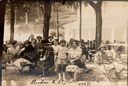 Luchon - Carte Photo - Dans Un Jardin De La Ville - 1927 - Luchon