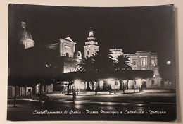 Castellammare Di Stabia - Piazza Municipio E Cattedrale - Notturno - Castellammare Di Stabia