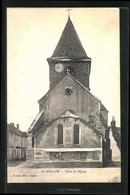 CPA Guillon, Place De L`Èglise - Guillon