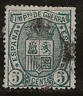 Espagne 1875 N° Y&T : IG. 3 Obl. - Tasse Di Guerra