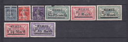 MEMEL FRANCE ANCIENNES COLONIES  BEAU PETIT LOT * / OBLITERES BONNE COTE - Used Stamps