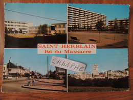 SAINT HERBLAIN - ECOLE TECHNIQUE JEANNE BERNARD - AVENUE DES FLORALIES - BOULEBARD DU MASSACRE - ENSEMBLE "LES IRIS" - Saint Herblain