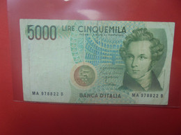 ITALIE 5000 LIRE 1985 Circuler - 5000 Lire