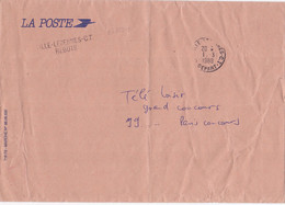 24823# LETTRE LILLE LEZENNES CENTRE TRI REBUTS 1988 DEPART NORD Pour UN ENVOI AYANT SUBI UNE DETERIORATION ACCIDENTELLE - Lettres Accidentées