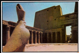 Egtpte Edfou  Forecourt In Horus  Temple   état Moyen - Idfu