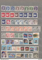 CANADA Booklets Coil 63 Different Stamps Used Obliteres Gestempelt (o) Lot 16686 - Collezioni