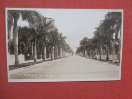 RPPC   First Street    Fort Myers    Florida     Ref  5007 - Fort Myers