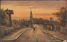 St Mary's Church, Enfield, Middlesex, C.1905-10 - Hildesheimer Postcard - Middlesex