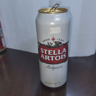 Belgiem-Cans-STELA ARTOIS-beer--(28/1/21---28/1/22)-(5.0%)-(500ml)-very Good - Dosen