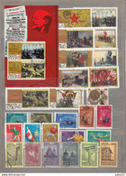 RUSSIA Old Used Topical Stamps Complete Sets  #27295 - Collections