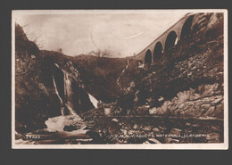 Llanberis - S. M. R. Viaduct & Waterfall - Caernarvonshire