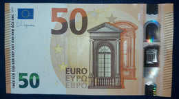 50 EURO S041G3 Italy Lagarde Serie SC Ch 83 Perfect UNC - 50 Euro