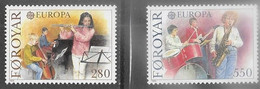 Faroe Islands 1985  Sc#125-6  Europa Set   MNH  2016 Scott Value $2.75 - 1985