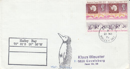 British Antarctic Territorry (BAT) 1972 Cover Ca Base Z Halley Bay 21 MR 72 (52862) - Briefe U. Dokumente