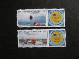 A). Wallis Et Futuna: Paire N° 885 Et N° 886, ( 885: 2° Choix Non Compté Et 886 TB), Neufs XX. - Unused Stamps