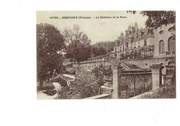 Cpa - 88 - XERTIGNY -LE CHATEAU ET LE PARC - C.L.B. N°15799 - - Xertigny