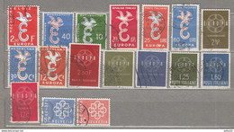 EUROPA 1958 - 1959 Used Stamps Collection (o) #18914 - Collections