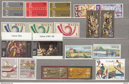 EUROPA 1971 - 1981 Malta Collection MNH (**) #18899 - Collections