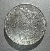 USA Stati Uniti 1 Dollaro 1887 Argento - United States Dollar Morgan [3] - 1878-1921: Morgan