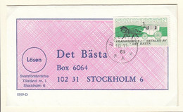 Brief Van Umeaye Naar Stockholm 6 - Storia Postale