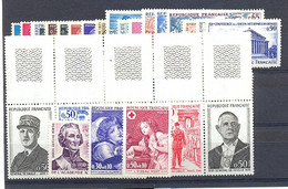 France - Année Complète 1971 - N°Yv. 1663 à 1701 - Complet - Neuf Luxe ** / MNH / Postfrisch - 1970-1979