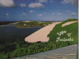 Extremoz - Vista Panoramica Da Lagos De Genipabu - Formato Grande Viaggiata Mancante Di Affrancatura – E 17 - Cuiabá