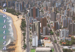 Fortaleza - Vista Aerea Da Beira Mar - Brasil - Formato Grande Viaggiata – E 17 - Cuiabá