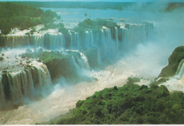 Iguacu ò Vista Aerea Do Lado Argentino - Brasil - Formato Grande Viaggiata – E 17 - Cuiabá