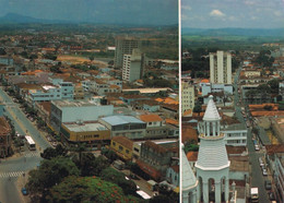 Pouso Alegre - Vista Parcial Do Centro - Formato Grande Viaggiata – E 17 - Cuiabá