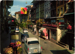 SUISSE .THOUNE . HAUPTGASSE . RUE CENTRALE . 1974 . ( Trait Blanc Pas Sur L'original ) - Thoune / Thun