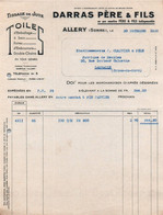 Facture - ALLERY - Tissage De Jute Toiles … Ets DARRAS Père & Fils - 1935 - Lot De 2 Docs - Altri