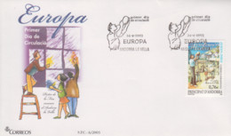 Enveloppe  FDC  1er   Jour    ANDORRE   ANDORRA    EUROPA    2003 - Otros & Sin Clasificación