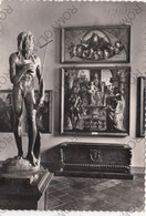 CARTOLINA  FAENZA,EMILIA ROMAGNA,PINACOTECA,DONATELLO-S.GIROLAMO,STORIA,CULTURA,RELIGIONE,MEMORIA,VIAGGIATA 1956 - Faenza