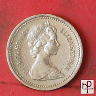 GREAT BRITAIN 1 POUND 1983 -    KM# 933 - (Nº43543) - 1 Pound