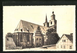 AK Jüterbog, Blick Zur Nicolaikirche - Jueterbog