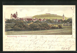 AK Weissenburg, Ortsansicht Mit Der Wülzburg - Weissenburg