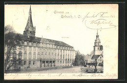 AK Erbach I. Odenwald, Blick Zum Schloss - Odenwald