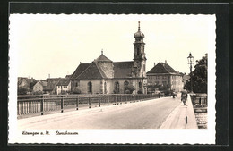 AK Kitzingen A.M., Etwashausen, Auf Der Strasse Zur Kirche Hin - Kitzingen