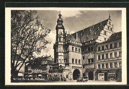 AK Schweinfurt Am Main, Partie Vor Dem Rathaus - Schweinfurt