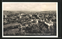 AK Ochsenfurt Am Main, Blick Auf Die Stadt Von Südwesten Aus - Ochsenfurt