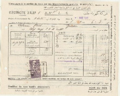 SYRIE - TIMBRE FISCAL SUR DOCUMENT - Cartas & Documentos