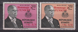 HAITI - PA N°182/3 ** (1960) UNICEF - Haïti