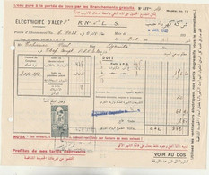 SYRIE - TIMBRE FISCAL SUR DOCUMENT - Cartas & Documentos