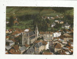 JCR , Cp,  38 , THEYS ,vue Aérienne Du Chef-lieu ,voyagée 1965 - Theys