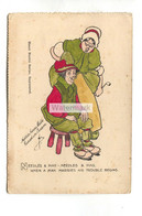 Henri Nestlé - Needles And Pins - Old Swiss Milk Advertising Postcard - Advertising