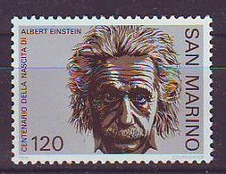 SAN MARINO 1174,unused - Albert Einstein