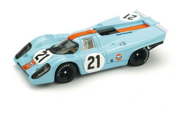 Porsche 917K - 50th Years Gulf - Rodriguez/Kinnunen - Le Mans 1970 #21 - Brumm - Brumm