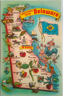 Delaware Map ( Older Issue) - Andere & Zonder Classificatie