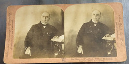 Photography > Stereoscopes - Side-by-side Viewers OUR PRESIDENT -WILLIAM McKINLEY  COPYRIGHT 1901. BY R.Y.YOUNG - Stereoskope - Stereobetrachter