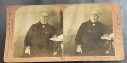 Photography > Stereoscopes - Side-by-side Viewers OUR PRESIDENT -WILLIAM McKINLEY  COPYRIGHT 1901. BY R.Y.YOUNG - Visionneuses Stéréoscopiques
